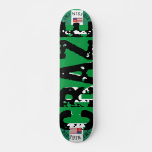 JMT NIGERIA CRAZE 7 3/4" Skateboard Deck