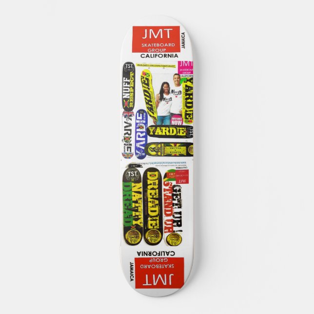 JMT OFFICIAL 8 1/4" Skateboard Deck (Front)