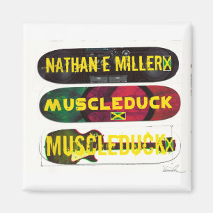 JMT SKATEBOARD GROUP MERCH MAGNET