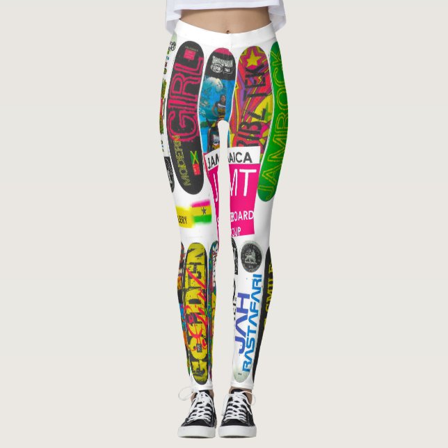 JMT SKATEBOARD Leggings (Front)