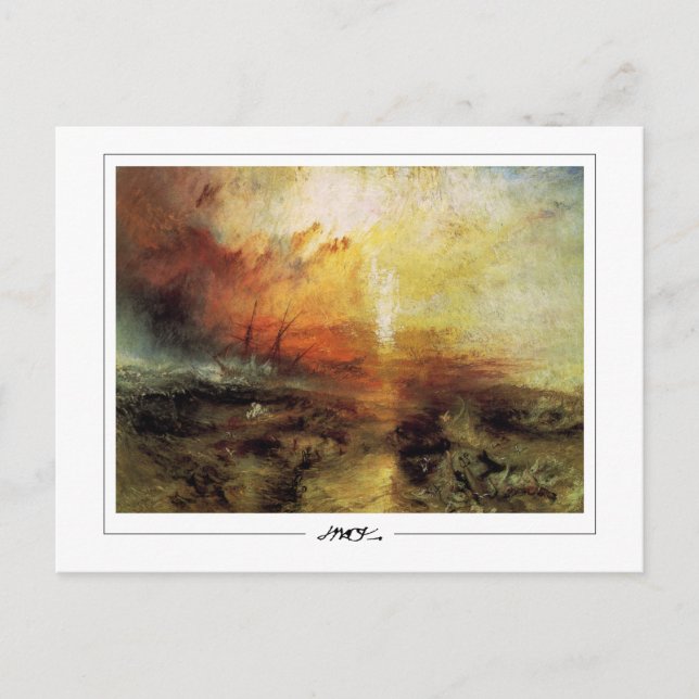 JMW Turner #133-2 - Carte postale d'art (Devant)