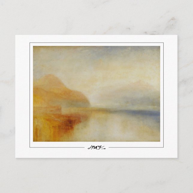 JMW Turner #15 - Carte postale Art (Devant)