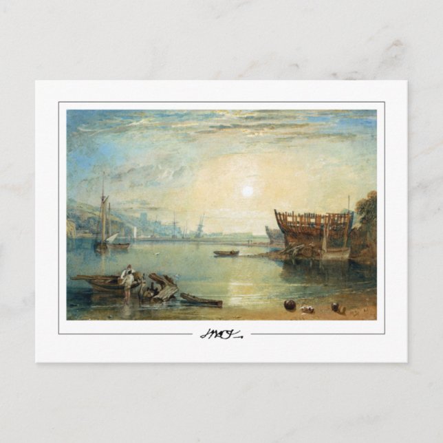 JMW Turner #18-2 - Carte postale d'art (Devant)
