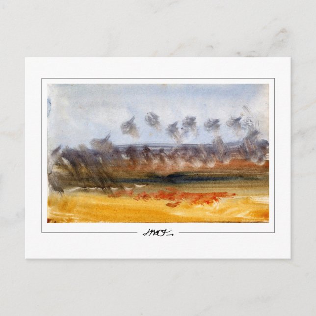 JMW Turner #246 - Carte postale d'art (Devant)