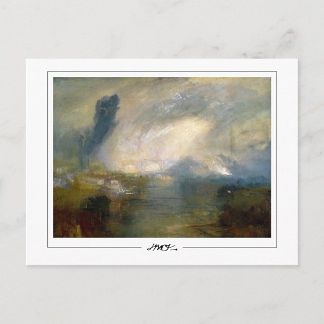 JMW Turner #283-2 - Carte postale Art (Devant)