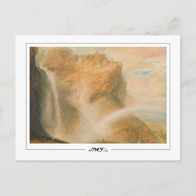 JMW Turner #29 - Carte postale Art (Devant)