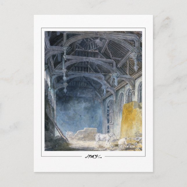 JMW Turner #2 - Carte postale Art (Devant)