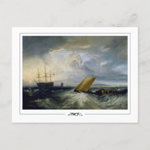JMW Turner #30-3 - Carte postale Art