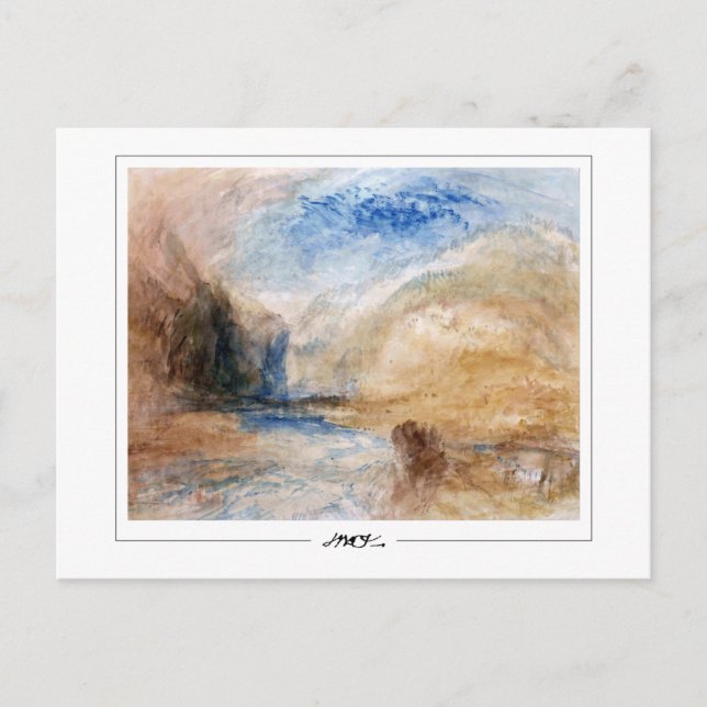 JMW Turner #362-3 - Carte postale Art (Devant)