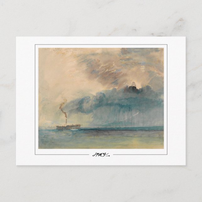 JMW Turner #488 - Fine Art Postcard (Front)