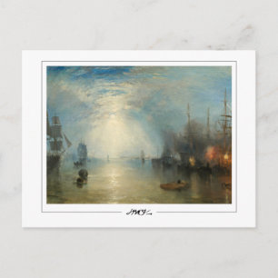 JMW Turner #5-2 - Carte postale d'art