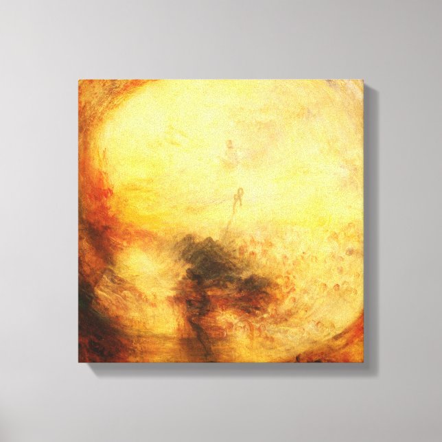 JMW Turner Light and Colour Canvas Print (Front)