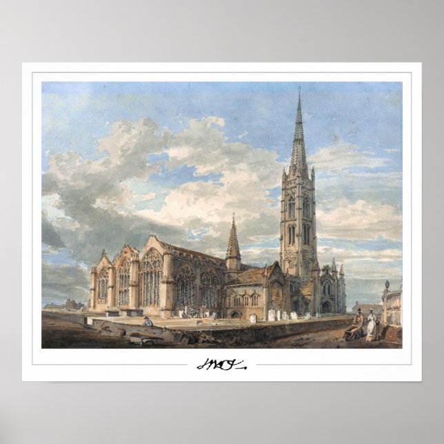 JMW Turner Zedign Art Poster #12-3 (Front)
