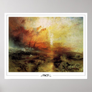 JMW Turner Zedign Art Poster #133-2