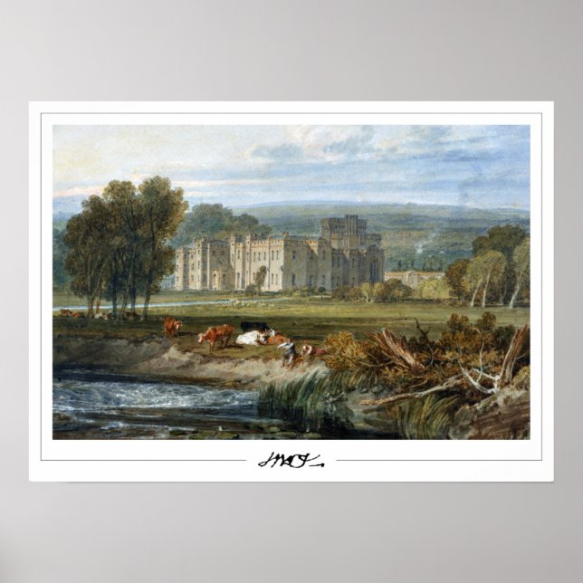 JMW Turner Zedign Art Poster #13-2 (Front)