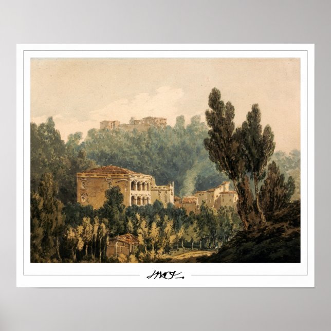 JMW Turner Zedign Art Poster #20-3 (Front)