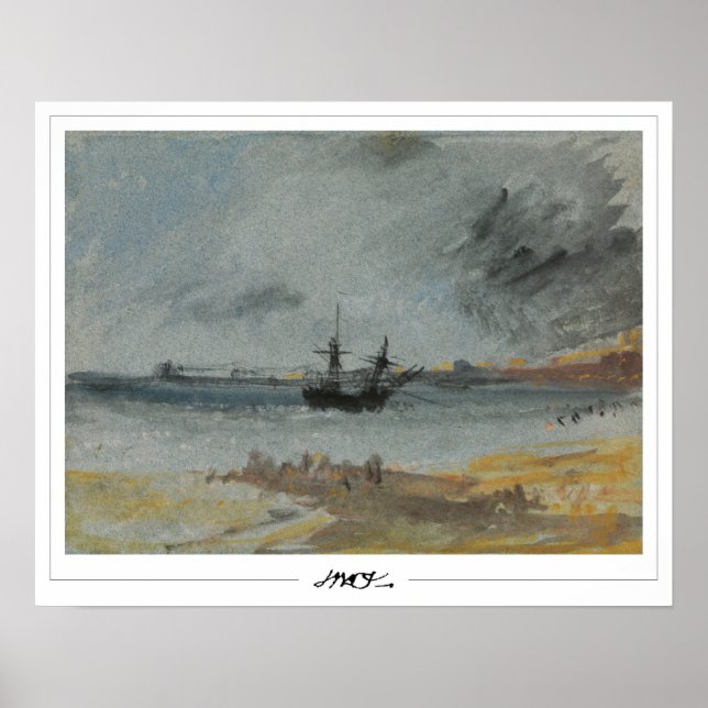 JMW Turner Zedign Art Poster #21-3 (Front)