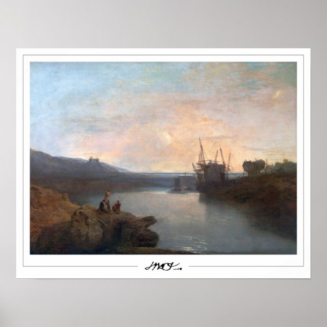 JMW Turner Zedign Art Poster #23-3 (Front)