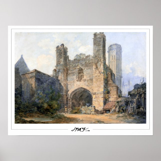 JMW Turner Zedign Art Poster #24 (Front)