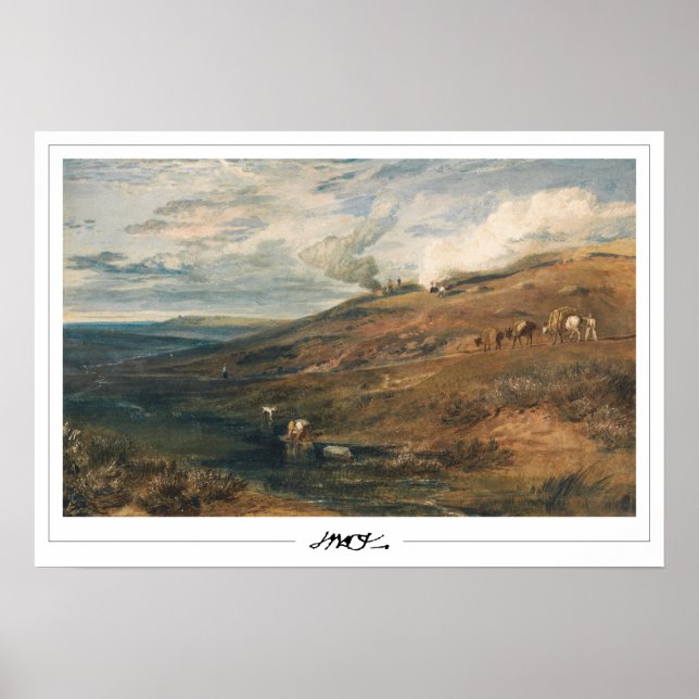 JMW Turner Zedign Art Poster #28 (Front)