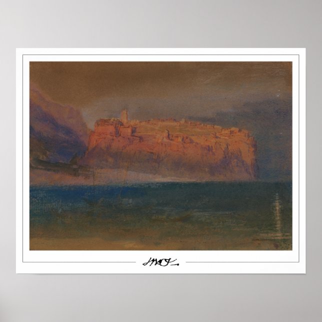 JMW Turner Zedign Art Poster #35-2 (Front)