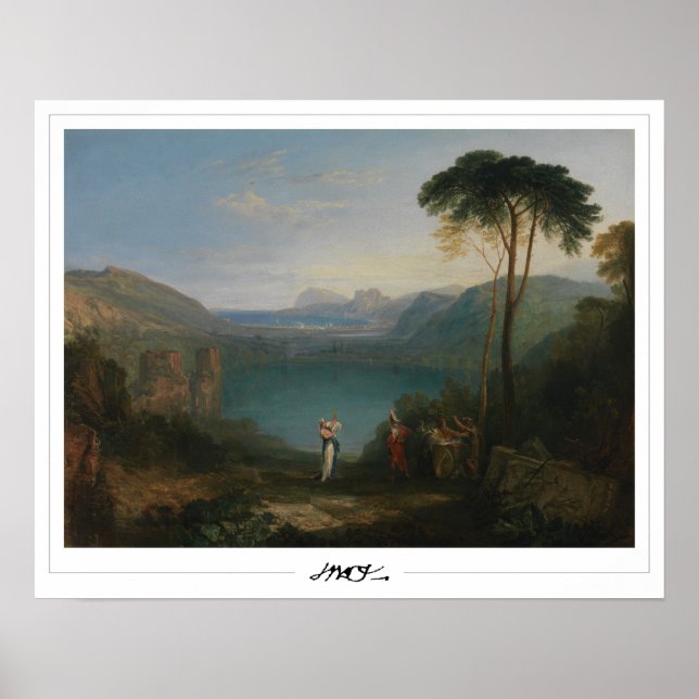 JMW Turner Zedign Art Poster #39 (Front)