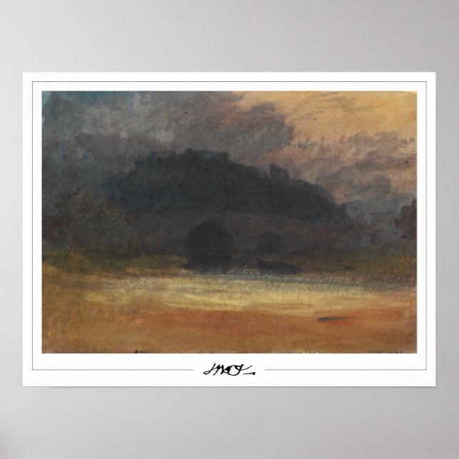 JMW Turner Zedign Art Poster #41 (Front)