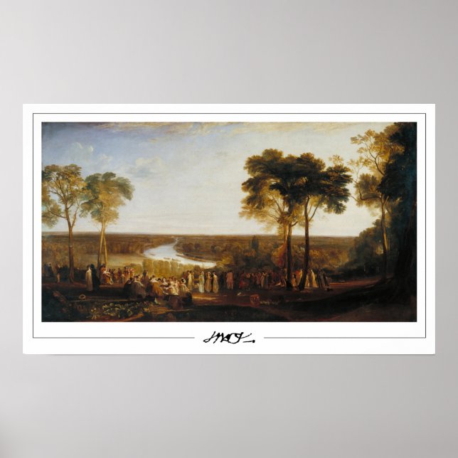 JMW Turner Zedign Art Poster #5-3 (Front)