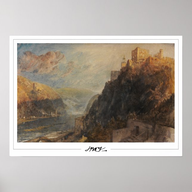 JMW Turner Zedign Art Poster #7 (Front)