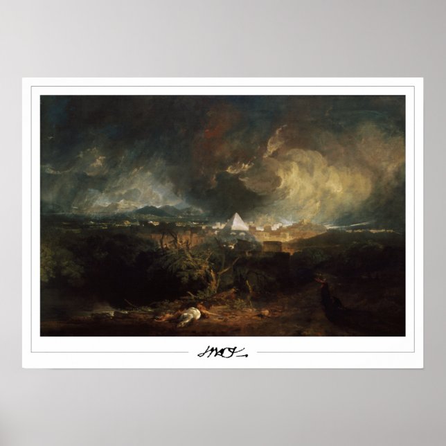 JMW Turner Zedign Art Poster #7-2 (Front)