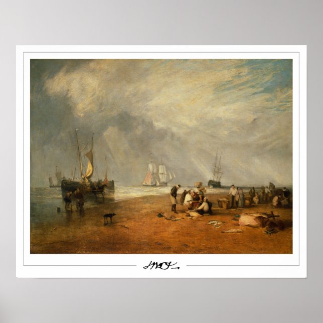 JMW Turner Zedign Art Poster #9 (Front)