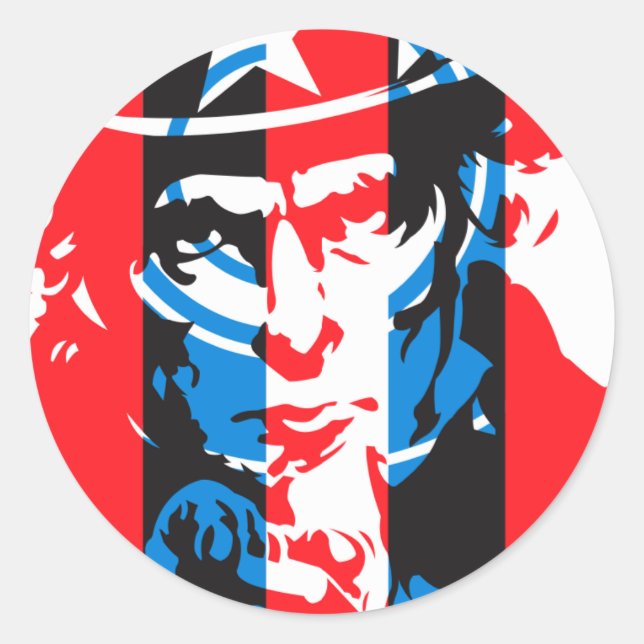 JNS Conspiracy Theory Classic Round Sticker (Front)