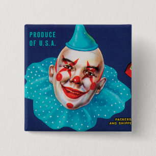 JO JO Melons 2 Inch Square Button