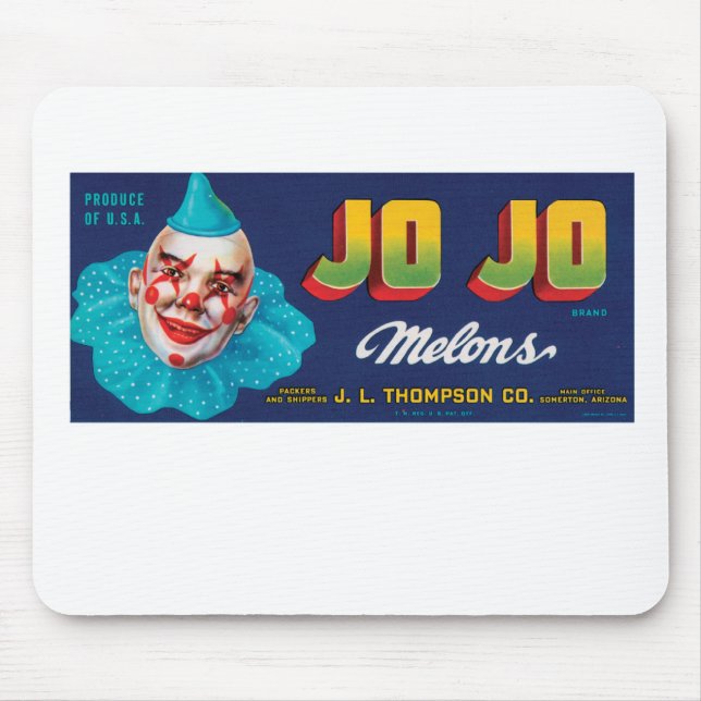 JO JO Melons Mouse Pad (Front)