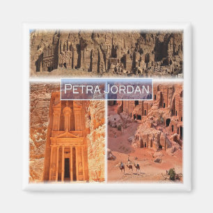 JO * Jordan - Petra Magnet