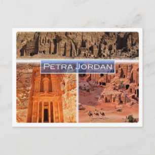 JO Jordan - Petra - Postcard