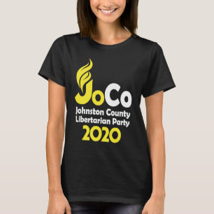 Jo Jorgensen 2020 Johnston County NC Libertarian P T-Shirt