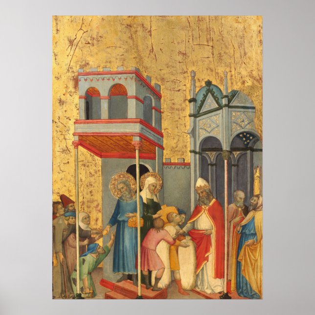 Joachim & Anna - Andrea di Bartolo Fine Art Poster (Front)
