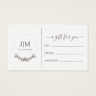 Joaillier simple et moderne