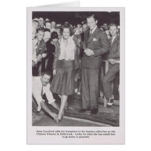 Joan Crawford Chinese Theatre 1930 magazine photo