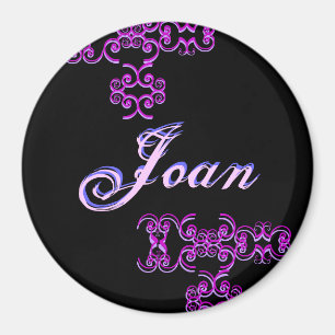Joan Designer Nom Magnet