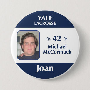 Joan - Michael McCormack 3 Inch Round Button