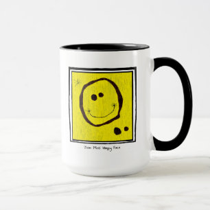 joan miro happy face mug