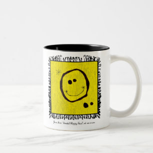 joan miro happy face mug