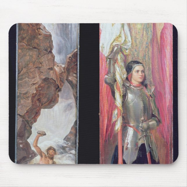 Joan of Arc, 1890s Mouse Pad (Front)