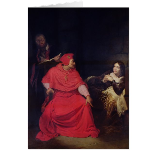 Joan of Arc  and the Cardinal of Winchester (Front)