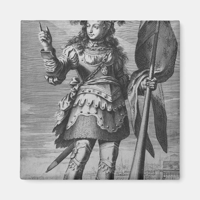 Joan of Arc  Before Orleans Magnet (Front)