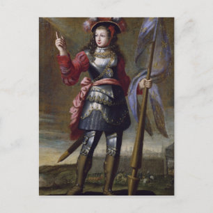 Joan of Arc Before Orleans Postcard