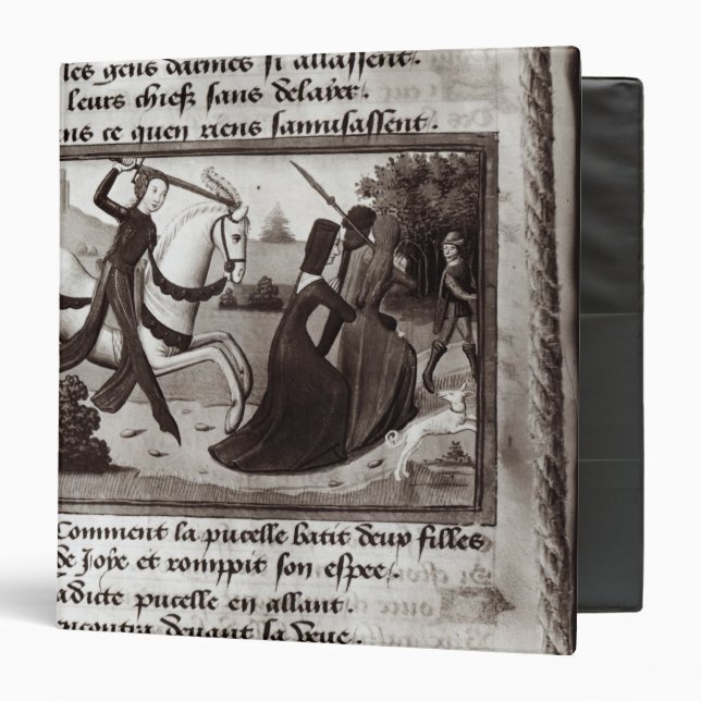 Joan of Arc Binder (Front/Inside)