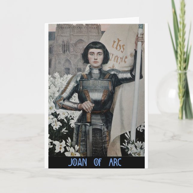 Joan of Arc by Albert Lynch Card (Front)